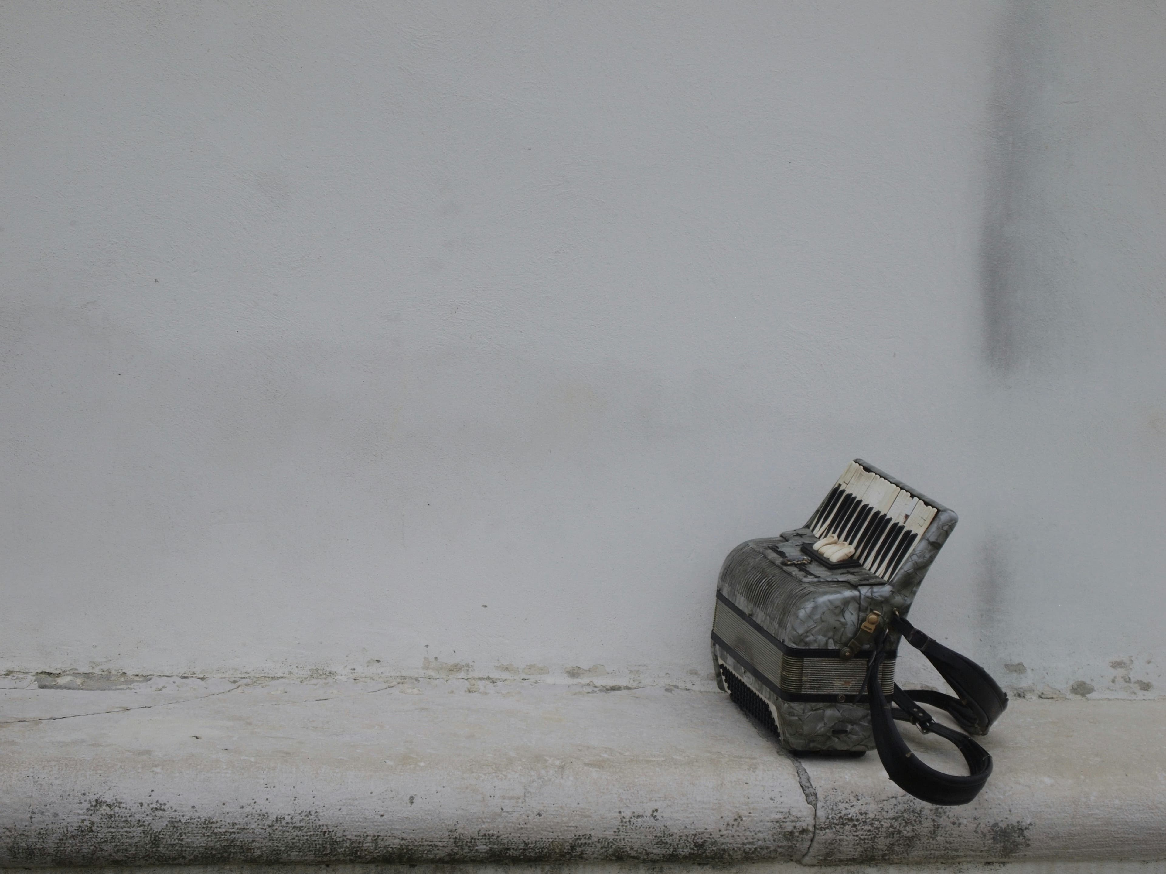 Accordion sheet music library interface